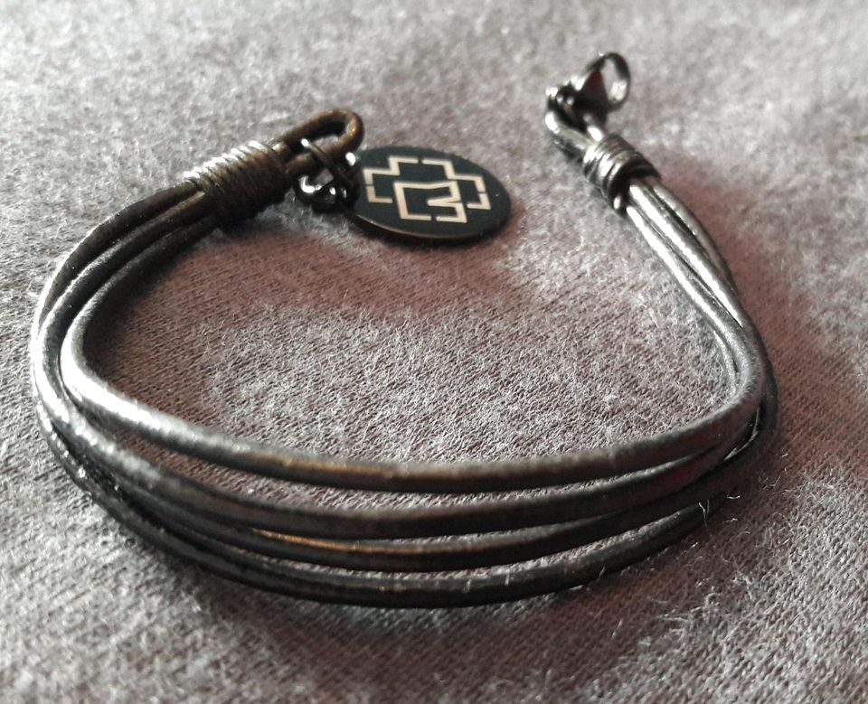 Rammstein Lederarmband in Hof (Saale)