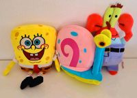 3× Plüschtiere von Nickelodeon; SpongeBob, Garry, Mister Krabs Bayern - Vohburg an der Donau Vorschau