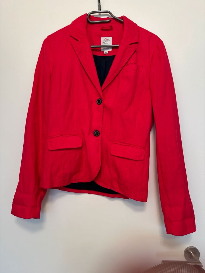 Neuer S. Oliver Blazer, pink, Größe 34, Jacke in Gersthofen