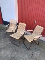 Stuhl Sitz Camping Balkon DDR 70er Design Wohnung Küche Tisch Hamburg-Mitte - Hamburg St. Pauli Vorschau