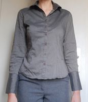 H&M taillierte Hemdbluse Businessbluse Nadelstreifen 2000er y2k Hessen - Birstein Vorschau