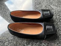 Gabor, Damenschuhe, Ballerina, Leder, Schwarz, Größe 4 1/2,  37,5 Stuttgart - Vaihingen Vorschau