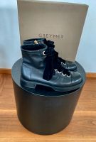 Lederboots  schwarz Gr. 38 Bayern - Gauting Vorschau