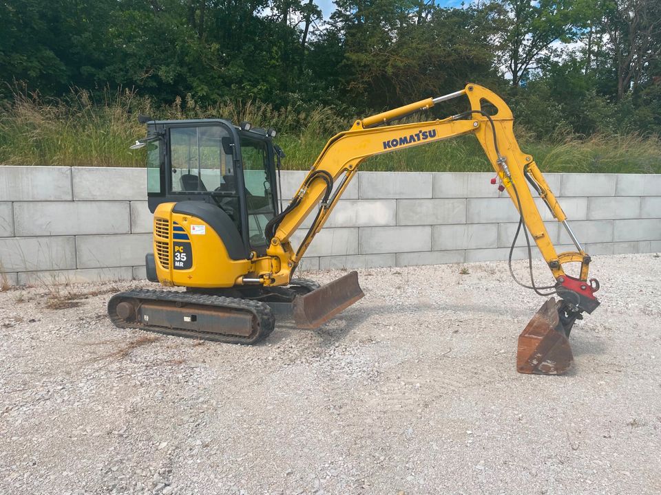 Komatsu Minibagger PC 35MR-3 in Velburg