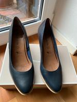Tamaris Leder Pumps mit Plateau Gr. 41 Blau -  NEU! Niedersachsen - Wittmund Vorschau