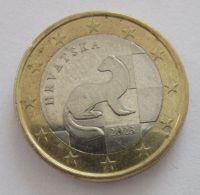 1 Euro Münze, Kroatien, Hrvatska von 2023 und Malta 2008 Nordrhein-Westfalen - Drolshagen Vorschau