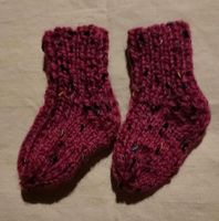 Newborn Baby Stricksocken Puppensocken Hessen - Nentershausen Vorschau