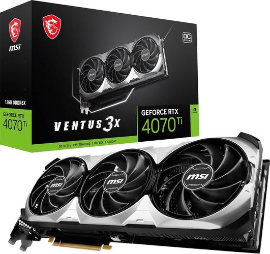 MSI GeForce RTX 4070 Ti Ventus 3X 12G OC Gaming Grafikkarte in Gelsenkirchen