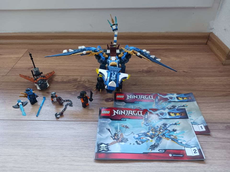 LEGO Ninjago Jays Elementardrache (70602), gebraucht in Nufringen