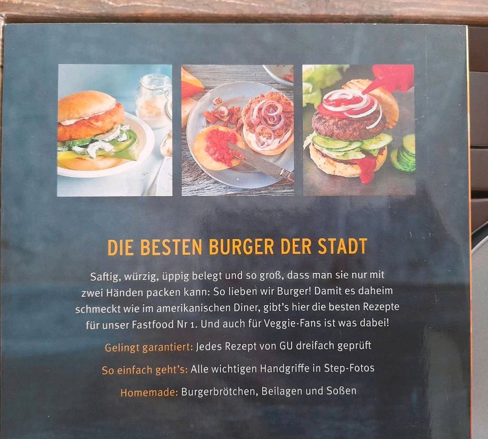 Burger Set mit  Pad, Buch, App + Extra Rezeptkalender in Markt Schwaben