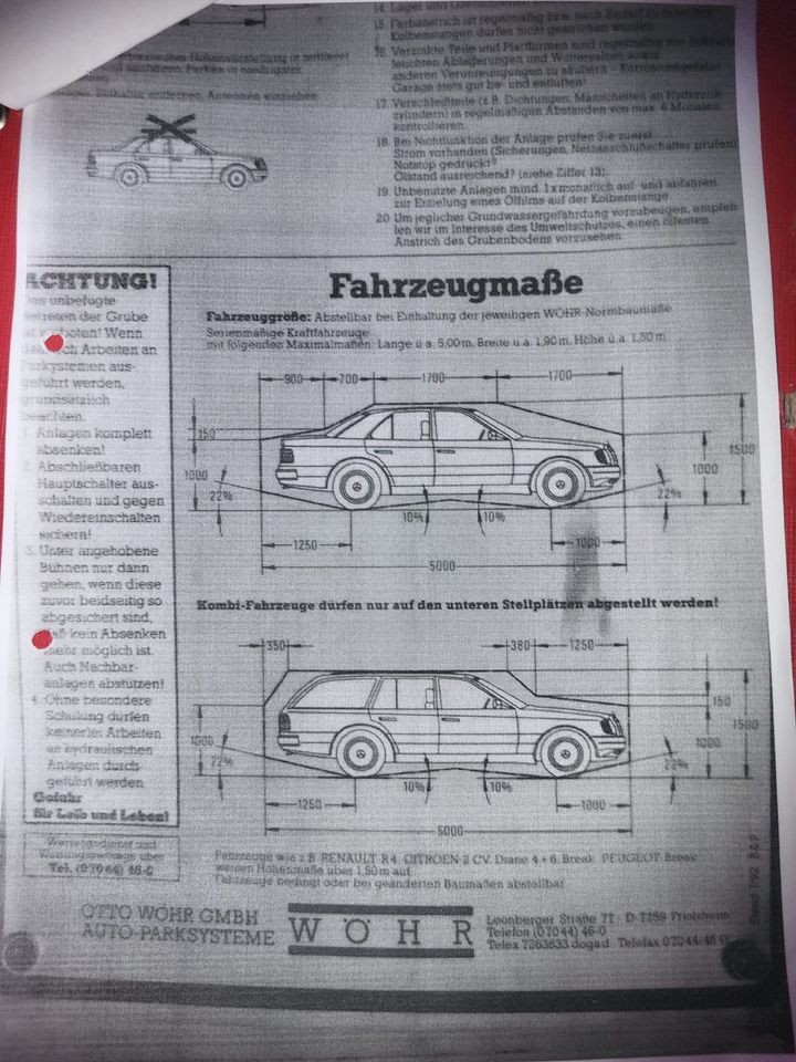 Duplexgarage oberer Parker zu vermieten in Stuttgart