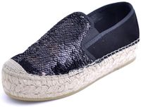 Vidoretta Espadrillles Plateau Slipper mit Pailletten Nordrhein-Westfalen - Dorsten Vorschau