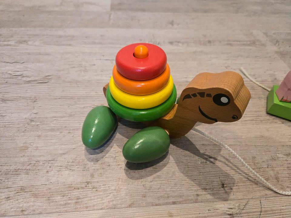 Holzspielzeug Haba Nic / Walter Tiere Baby Kleinkinder Spielzeug in Neuberend