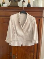 Beige-weiß gestreifter Sommerblazer von RIANI, Gr. 38 Nordrhein-Westfalen - Mönchengladbach Vorschau