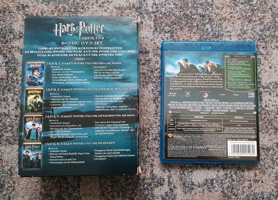Harry Potter DVDs & Blu-ray  Jahr 1-5 in Dresden