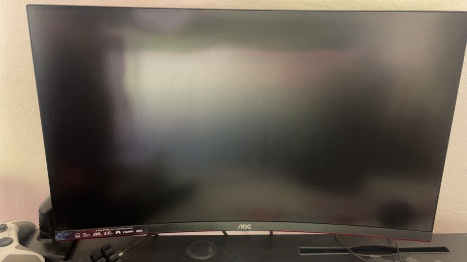 AOC GAMING MONITOR CURVED 240HZ (overclocked 275hz)  32 ZOLL in Bernburg (Saale)