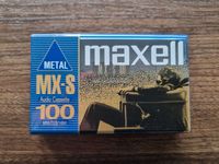 Maxell MX-S 100 - Typ IV Audiokassette OVP Baden-Württemberg - Weissach Vorschau