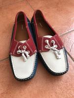 Gant Mokassins Bootsschuhe Gr. 42 neu blau rot weiß Brandenburg - Teltow Vorschau