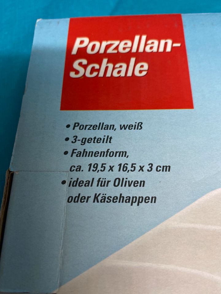 Porzellanschale für Oliven und Käsehäppchen NEU in Saarbrücken