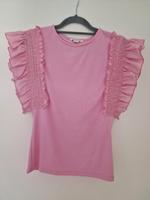 Hübsches Top Rosa Rosé Pink Rüschen Volant M 38 Nordrhein-Westfalen - Neuss Vorschau