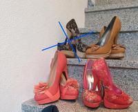 High Heels 39-41 pink rosa braun EP14 neu Bayern - Salzweg Vorschau