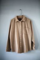 Zara Hemd Beige Braun 38 M basic langarm einfarbig Oberteil Shirt Wandsbek - Hamburg Marienthal Vorschau