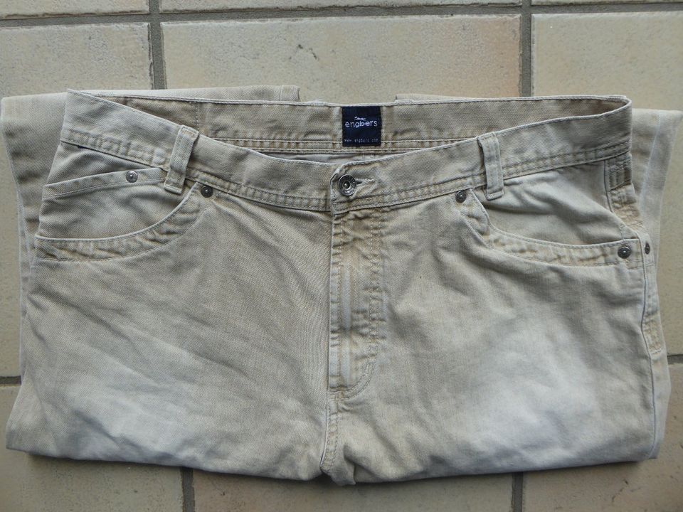 Herren-Jeans von Engbers, beige, Größe 26 in Bergisch Gladbach