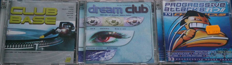 6 CD Club Base Dream Club Progressive Attak 6 in Berlin