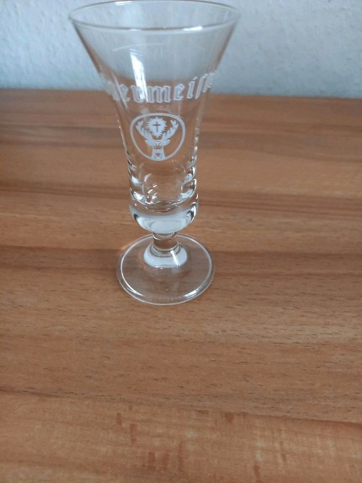 Altes JÄGERMEISTER Glas Schnapsglas in Oetzen