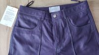 Hosbjerg Designer Leder Hose 38 lila  NEU #sale Saarbrücken-Mitte - St Johann Vorschau