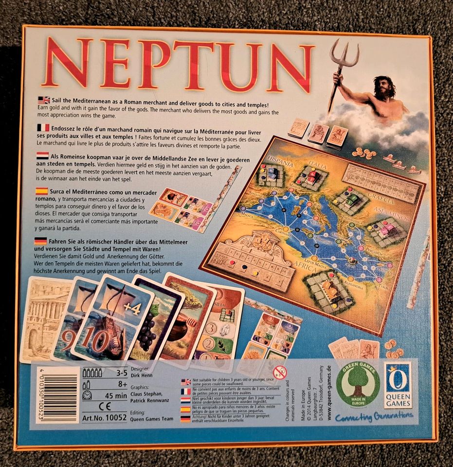 Brettspiel - Queen Games - Neptun in Meitingen