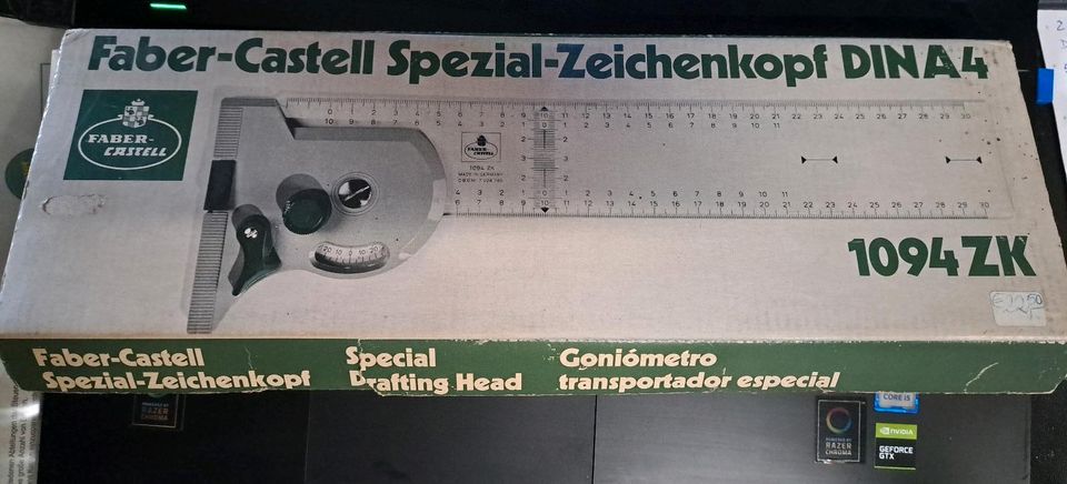 Zeichenkopf Spezial Farber Castell DIN A 4 in Grassau