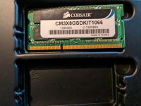 Corsair 8GB SODIMM 1066 RAM Brandenburg - Löwenberger Land-Löwenberg Vorschau