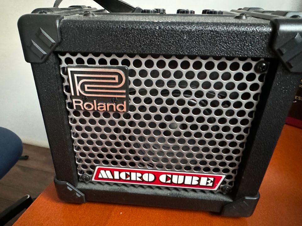 Roland Micro Cube Gitarrenverstärker in Aach (bei Trier)