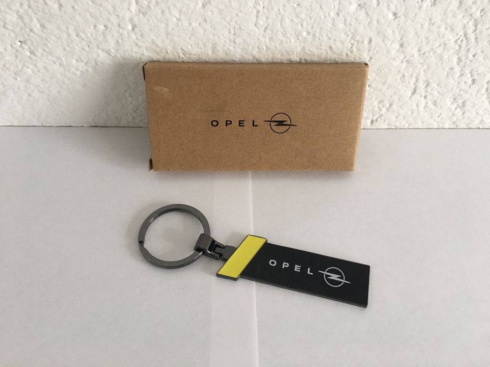Original Opel Schlüsselanhänger Metall