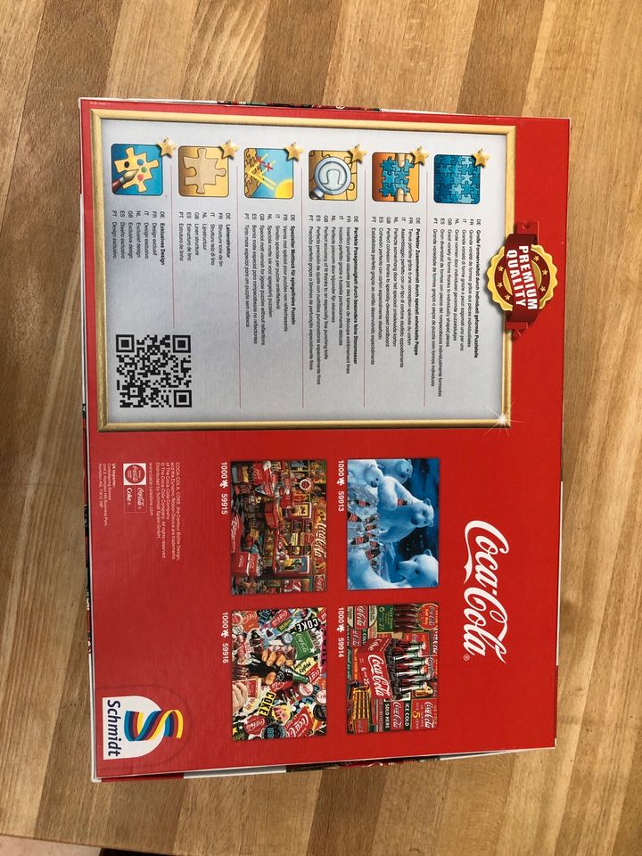 Coca Cola Puzzle mit 1000 Teilen in Höxter