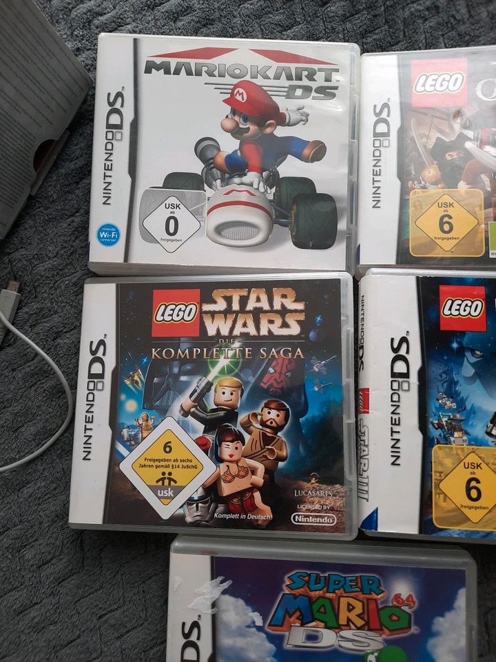New Nintendo 2DS XL blau in OVP und 6 Spielen in Mainz