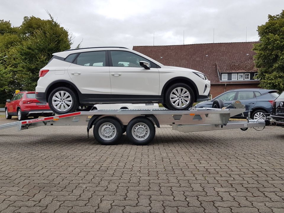 Temared Car Plus 4520/2 S 3,0t 3.000kg Autotransportanhänger in Lüdersfeld