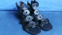 Sandalen Gr 38 schwarz 5th Avenue Nordrhein-Westfalen - Ratingen Vorschau