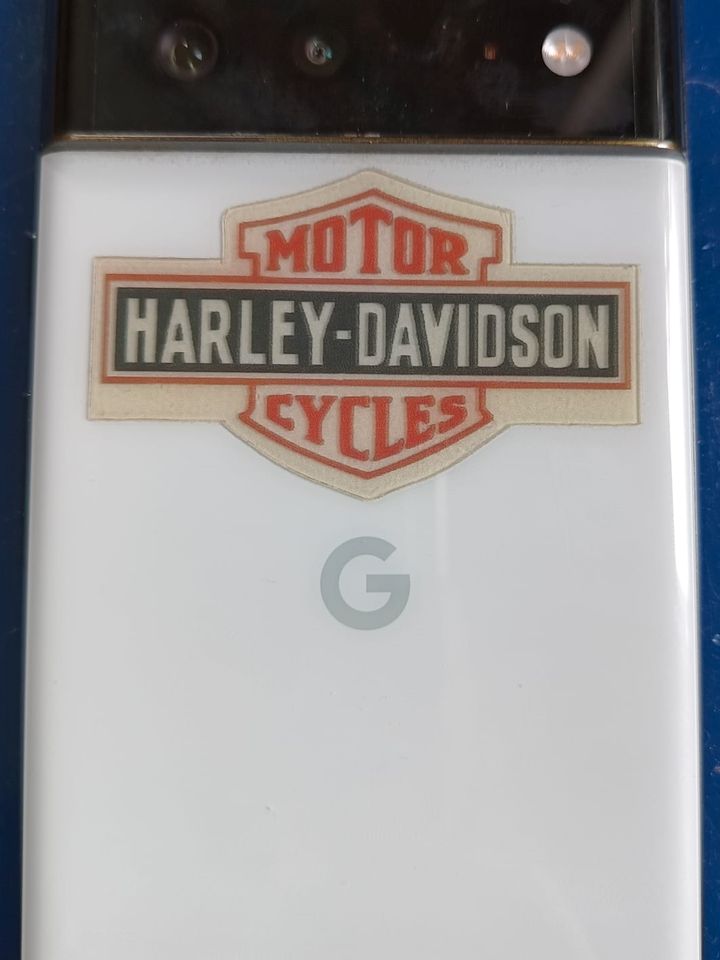 Aufkleber Sticker Harley Davidson Logo 1920er Jahre alt in Bad Lausick