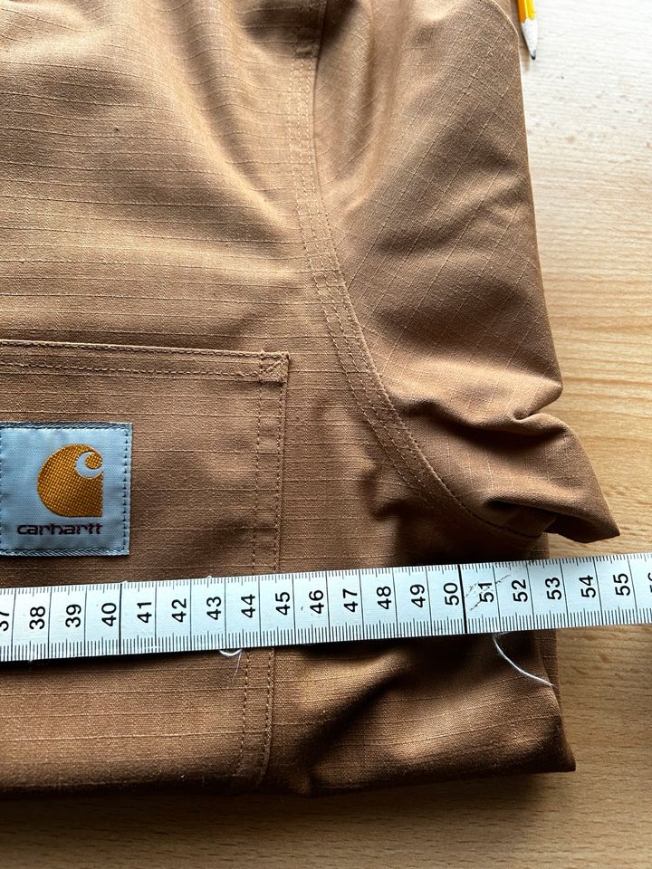 Carhartt Claim Coat Regenjacke Jacke Gr. M Beige Neu in Roding