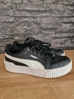 Puma Carina Sneaker schwarz/weiß Gr.39 TOP Zustand Bayern - Großostheim Vorschau