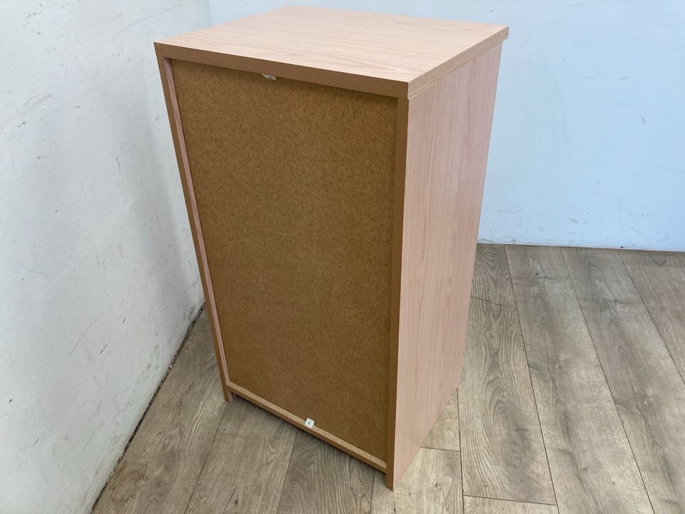 #A Kommode 5 Schubladen Holz Aufbewahrungsturm rosa Sideboard in Burgstädt