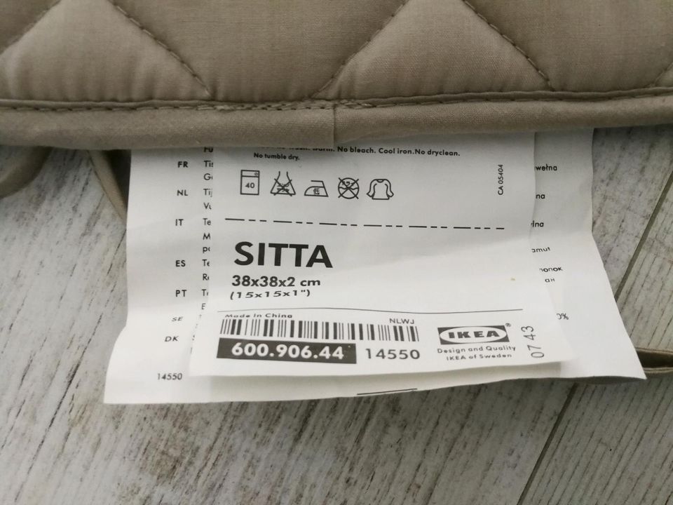 Ikea Sitta Sitzkissen 6 Stück in Seeheim-Jugenheim