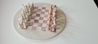 Schachspiel rund - handgefertigt aus Speckstein - Original Kenia Bayern - Eurasburg Vorschau