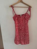 Damen H&M Sommerkleid rot Blümchen S 36 Hessen - Dieburg Vorschau