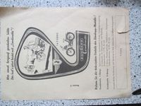 Prospektblatt original Zündapp Combinette 1+2 Gang , DIN A5 Nordrhein-Westfalen - Alsdorf Vorschau