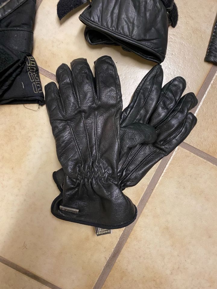 Motorrad Handschuhe, Lederhandschuhe in Nidda