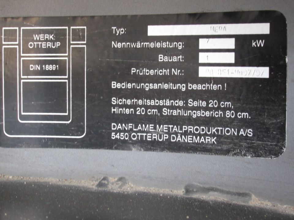 Holzofen mit Sichtfenster in Dießen