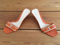 Zara Sandalen mit Schnalle orange Gr. 38 Eimsbüttel - Hamburg Harvestehude Vorschau